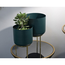 PORTE-VASE GRENT SET 2 PIÈCES CM Ø 20X29-16X24