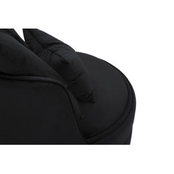 Poltrona Paris Space Nero/Oro – Prestigio assoluto in nero e oro (Ø 84×72 cm)
