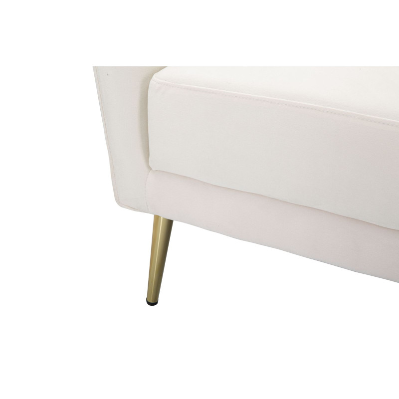 Cadeira Kiev Creme – Elegância discreta com linhas elegantes (88×77×74 cm)
