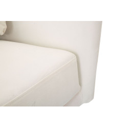 Cadeira Kiev Creme – Elegância discreta com linhas elegantes (88×77×74 cm)
