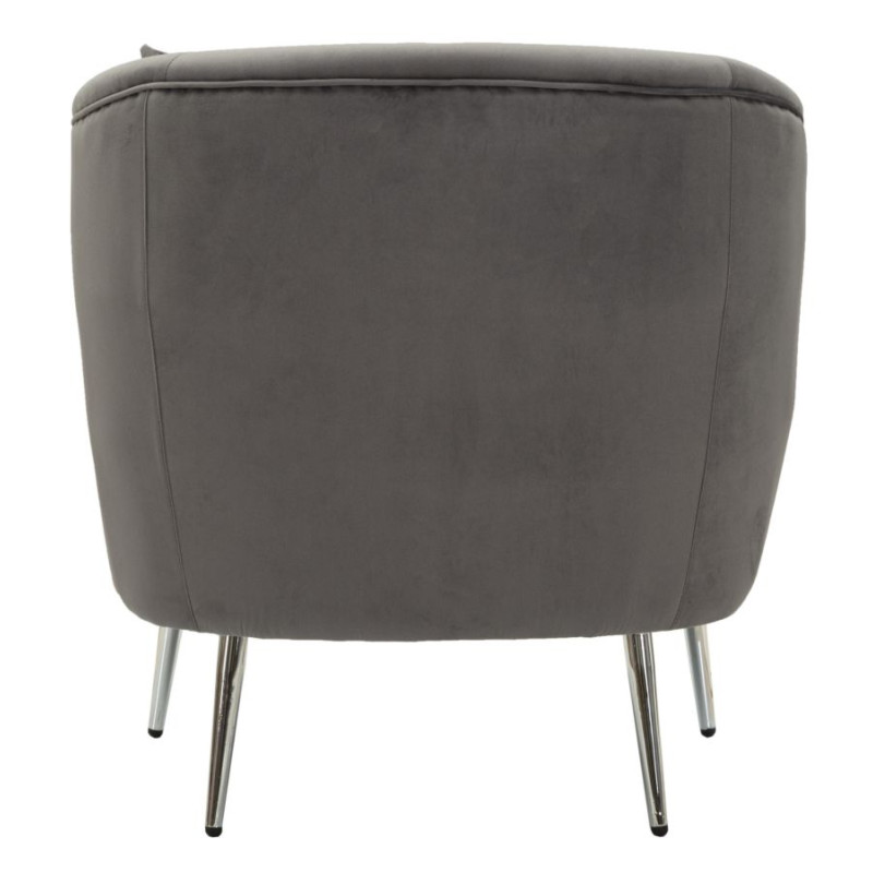 Sillón Plateado – Brillo plateado para un estilo deslumbrante (73×66×78 cm)
