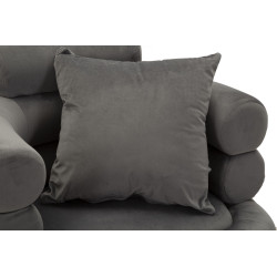 Poltrona Silvery Plus – Effetto specchio per un glamour deciso (78×68×85 cm)
