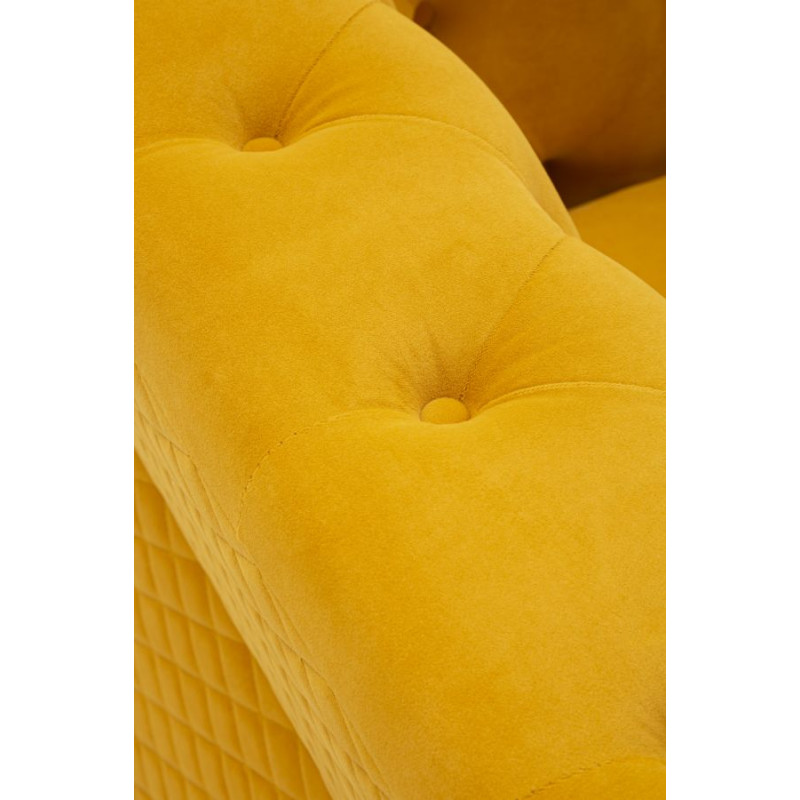 Fauteuil Emy Moutarde – Audace solaire et confort raffiné (104×83×76 cm)
