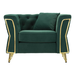 Sillón Emy Verde – Elegancia natural y asiento majestuoso (104×83×76 cm)
