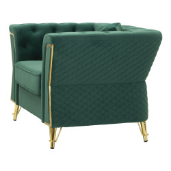 Sillón Emy Verde – Elegancia natural y asiento majestuoso (104×83×76 cm)
