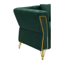 Sillón Emy Verde – Elegancia natural y asiento majestuoso (104×83×76 cm)
