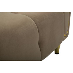 Fauteuil Alma Gris – Sobriété chic et allure moderne (97x81x71 cm)
