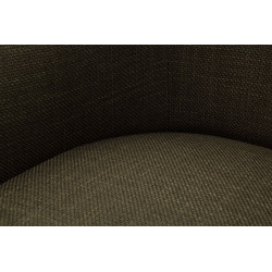 Fauteuil pivotant Siena Vert – Fraîcheur moderne au ton végétal (83,5×66×80 cm – hauteur assise 42 cm)