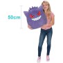 Peluche - BANDAI - Pokémon - Squishmallows 50 cm - Ectoplasma (Gengar) - Grande peluche ultra-douce - Licence officielle Pokémon