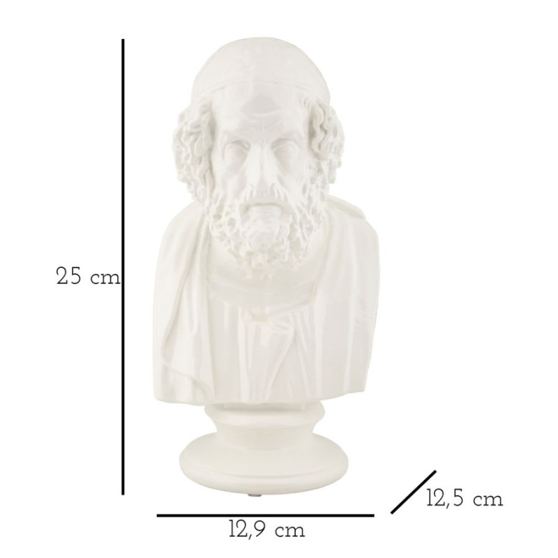 STATUE DE SAUGE CM 12,9X12,5X25