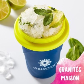 Mug a granité Chillfactor - Bandai - Couleur aléatoire Bleu, Rose ou Vert - fourni avec paille