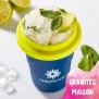 Mug a granité Chillfactor - Bandai - Couleur aléatoire Bleu, Rose ou Vert - fourni avec paille