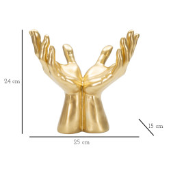 MAINS DE LA PAIX CM 25X15X24