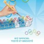 Bandai - Rainbow Loom Combo Set – Fabrication de bracelets - Métier a tisser avec 2300 élastiques – Charms et Perles - ? CD00102