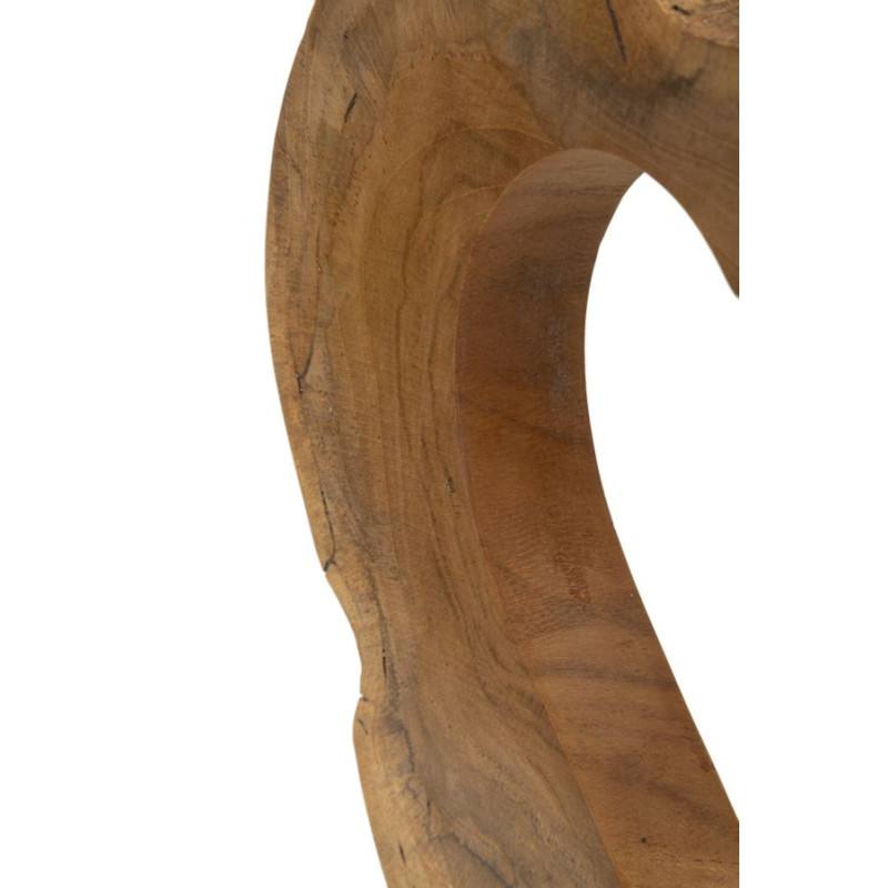 Sculpture Hasi Teck Majestueuse – CM 28X10X38