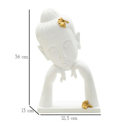 BOUDDHA -B- CM 21,5X13X36