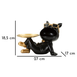 DOG BUDDY AVEC PLATEAU CM 27X17X18,5