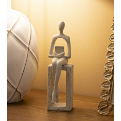 FIGURINE DE PIERRES UNIQUES CM 8,5 6,5 24