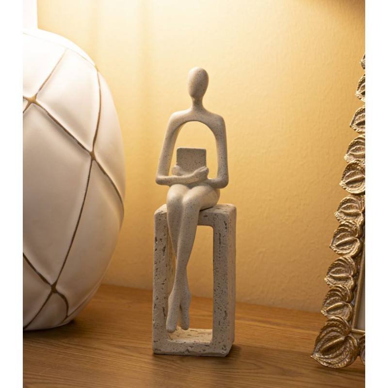 FIGURINE DE PIERRES UNIQUES CM 8,5 6,5 24