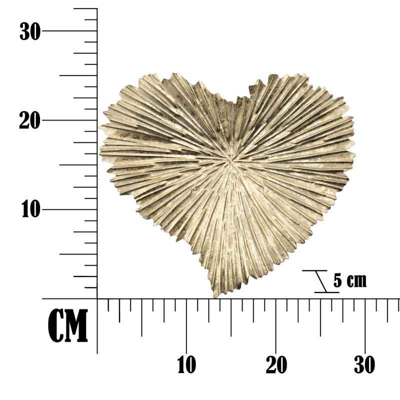 PLATEAU COEUR CM 29X5X25