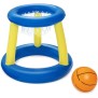 Jeu de piscine Panier de Basket flottant - BESTWAY - 52418 - Ballon, 3 anneaux, diametre 61 cm