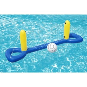 Jeu de piscine gonflable flottant Volley-ball - BESTWAY - 52133 - 244 x 64 x 76 cm