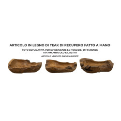 PLATEAU NARRO TECK CM 40X29X10