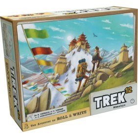 Jeu de société Trek 12 - LUDI'BOIS - Cartographiez les Zones et posez des Chemins de Corde