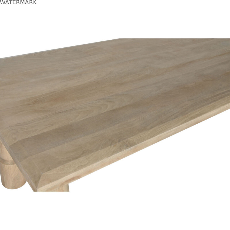 Table de Salle à Manger Home ESPRIT Naturel Bois de manguier 200 x 90 x 76 cm