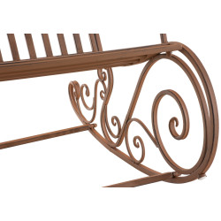 Chaise à bascule Smilla brun