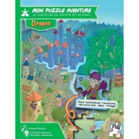 Mon Puzzle Aventure : Dragon - Jeu de société - BLACKROCK