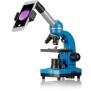 Microscope étudiant BIOLUX SEL - BRESSER JUNIOR - grossissement 40x-1600x - kit d'expérimentation - bleu