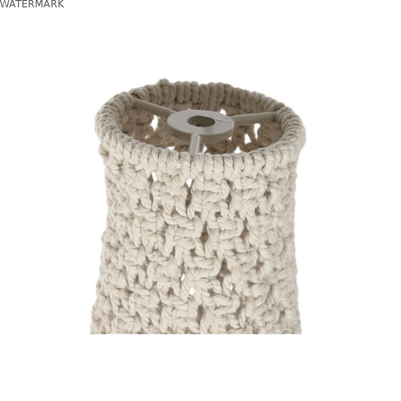 Écran de lampe Home ESPRIT Naturel Boho 40 x 40 x 42 cm