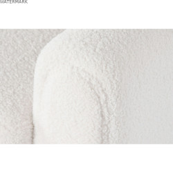 Siège DKD Home Decor Blanc Polyester Bois 79 x 72 x 86 cm