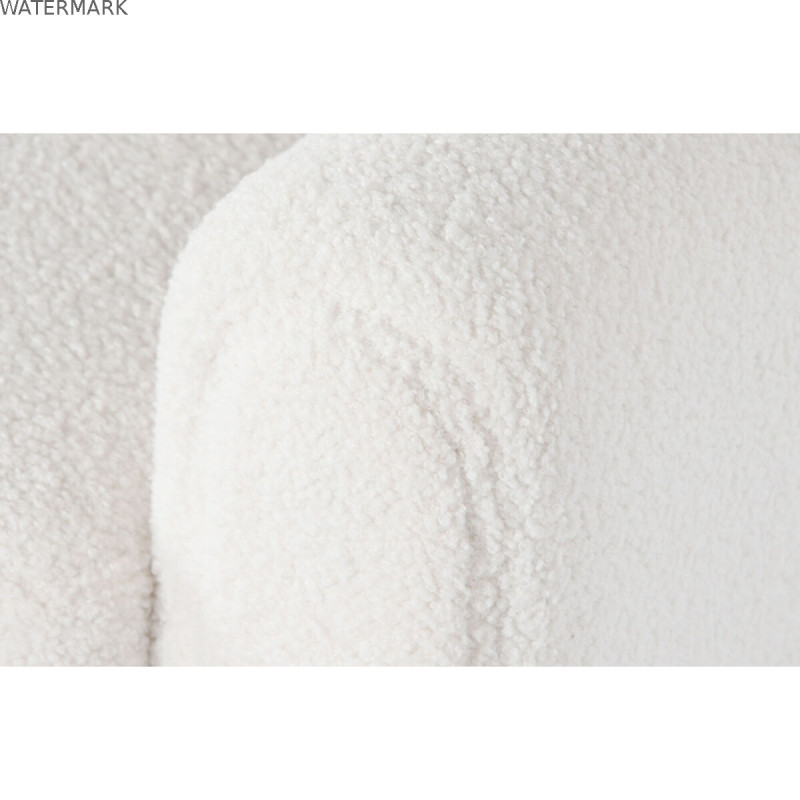 Siège DKD Home Decor Blanc Polyester Bois 79 x 72 x 86 cm