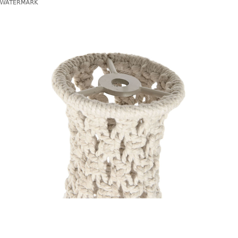 Écran de lampe Home ESPRIT Naturel Boho 63 x 63 x 70 cm