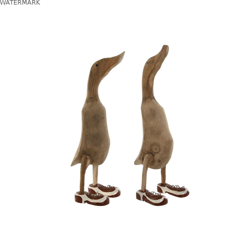 Figurine Décorative Home ESPRIT Blanc Rouge Naturel Canard 14 x 28 x 43 cm (2 Unités) Figurine Décorative Home ESPRIT Blanc Rouge Naturel Canard 14 x 28 x 43 cm (2 Unités)