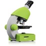 Microscope 40x-640x - BRESSER JUNIOR - Éclairage LED - kit d'expérimentation - vert