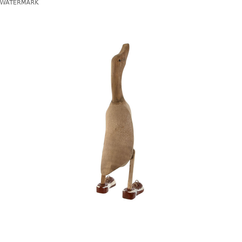 Figurine Décorative Home ESPRIT Blanc Rouge Naturel Canard 14 x 28 x 43 cm (2 Unités)