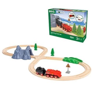 BRIO World - Circuit Locomotive a piles a vapeur - 36017