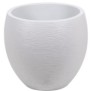 EDA Pot rond Graphit Ш50cm - Contenance 46L - Blanc cérusé