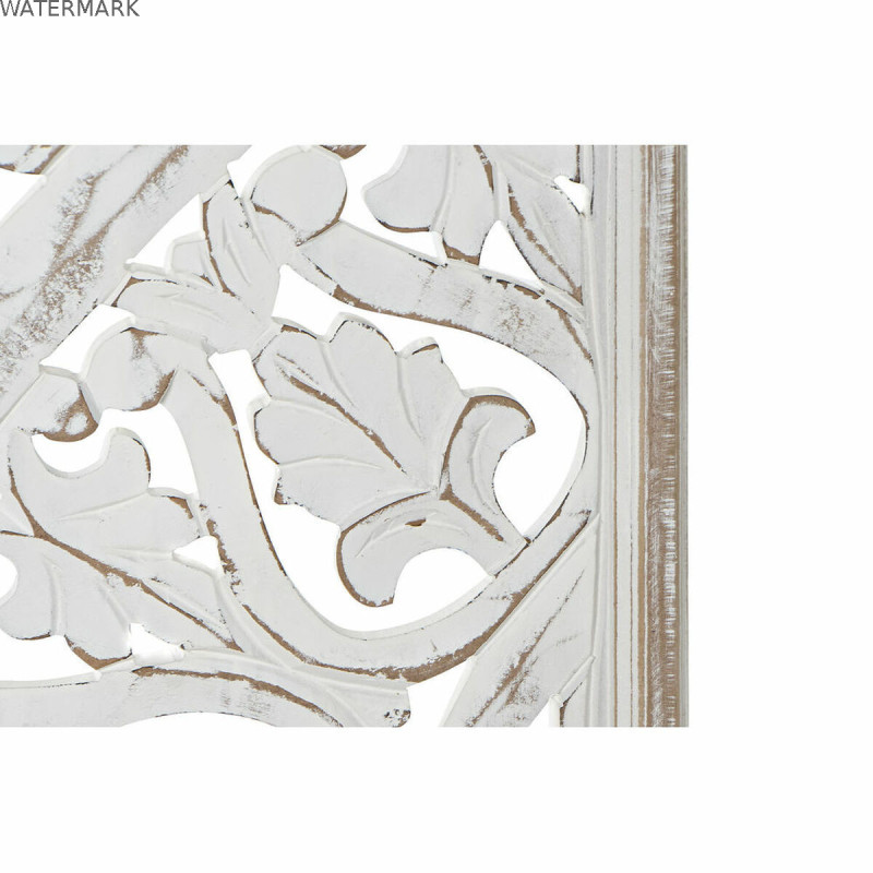 Décoration murale DKD Home Decor Mandala Bois MDF (120.5 x 2 x 121.5 cm)