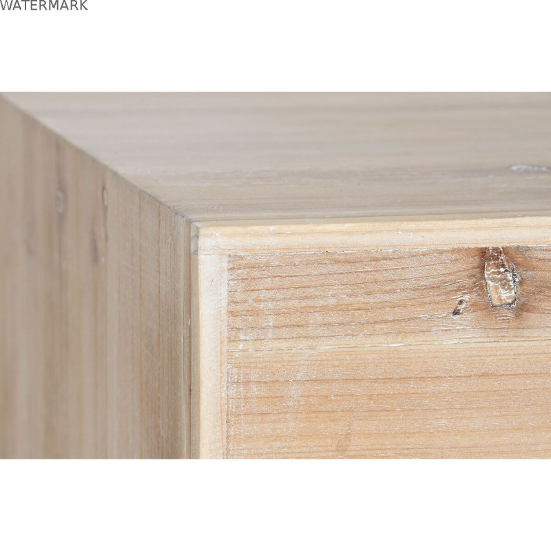 Table Basse Home ESPRIT Naturel Bois d'épicéa Bois MDF 130 x 70 x 46 cm