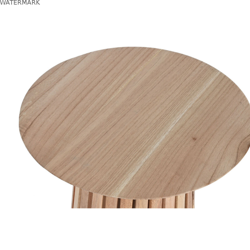 Petite Table d'Appoint Home ESPRIT Naturel bois mindi 40 x 40 x 60 cm