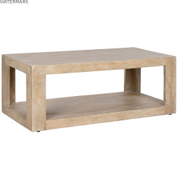 Table Basse Home ESPRIT Naturel Bois 120 x 58 x 45 cm