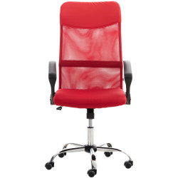 Fauteuil de bureau Washington rouge