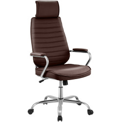 Fauteuil de bureau Rako rouge bordeaux