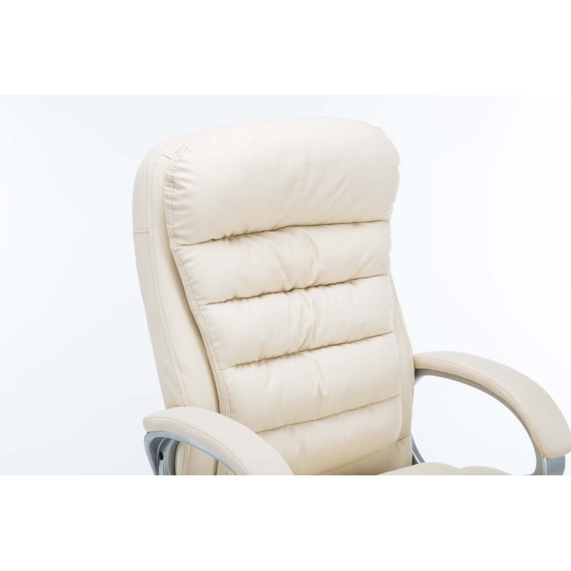 Fauteuil de bureau BIG Vancouver crème