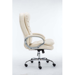 Fauteuil de bureau BIG Vancouver crème