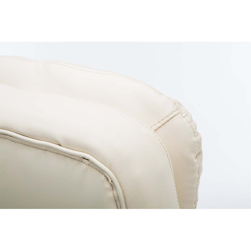 Fauteuil de bureau BIG Vancouver crème